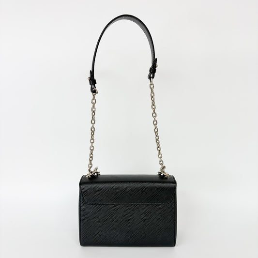 Louis Vuitton Twist Epi Leather, Black, Leather, Handbag