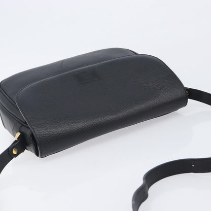 Gucci Shoulder Leather, Black, Leather, Shoulder Bag