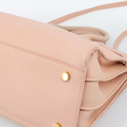 Saint Laurent Sac de Jour Leather, Pink, Leather, Handbag