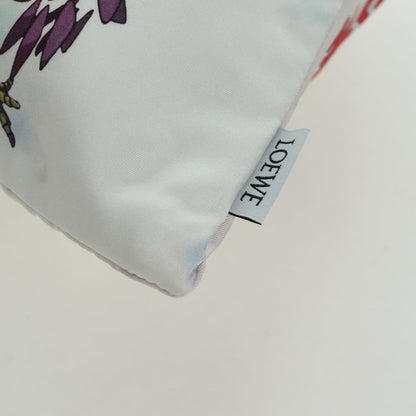 Loewe Paula Drawstring Printed Canvas, Blue, Canvas, Clutch
