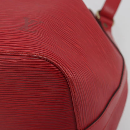 Louis Vuitton Petit Noe Epi Leather, Red, Leather, Shoulder Bag