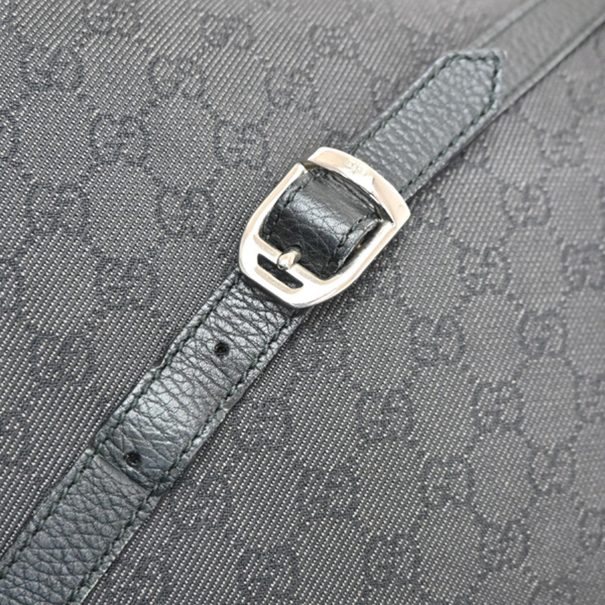 Gucci Shoulder Canvas, Black, Canvas, Shoulder Bag