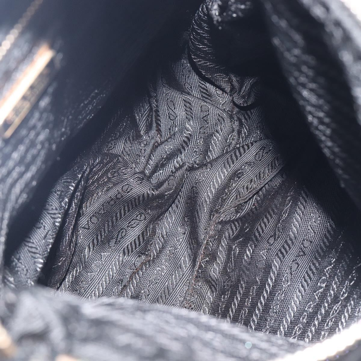 Prada Shoulder Tessuto, Black, Nylon, Shoulder Bag