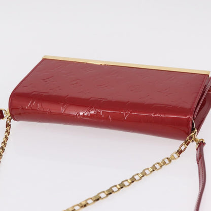 Louis Vuitton Ana Monogram Vernis, Pink, Patent Leather, Handbag
