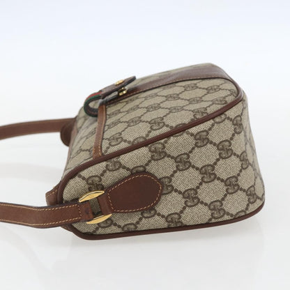 Gucci Vintage Web GG Coated Canvas, Beige, Canvas, Crossbody Bag