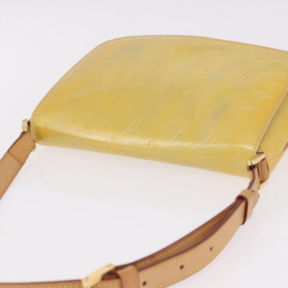 Louis Vuitton Thompson Street Monogram Vernis, Yellow, Patent Leather, Shoulder Bag