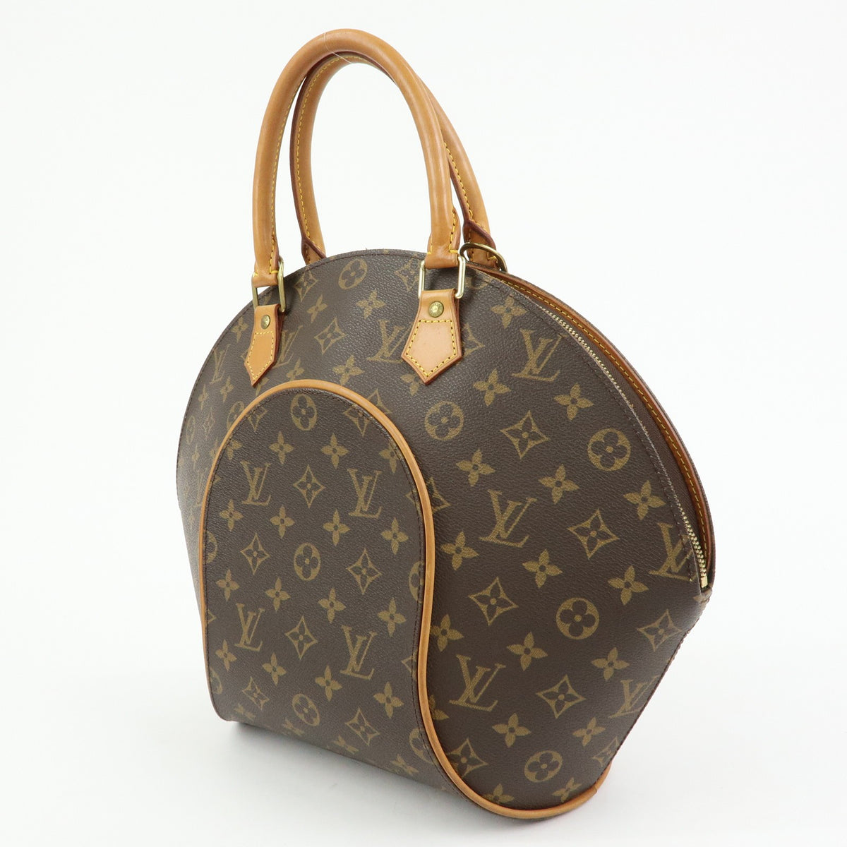 Louis Vuitton Ellipse Monogram Canvas, Brown, Canvas, Handbag