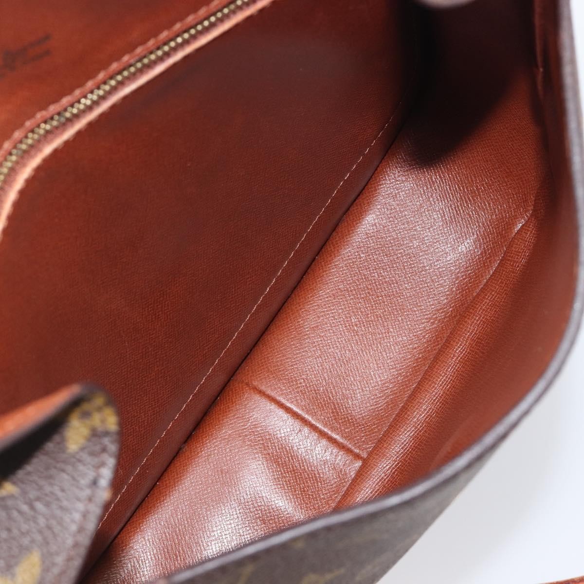 Louis Vuitton Saint Cloud Monogram Canvas, Brown, Canvas, Handbag