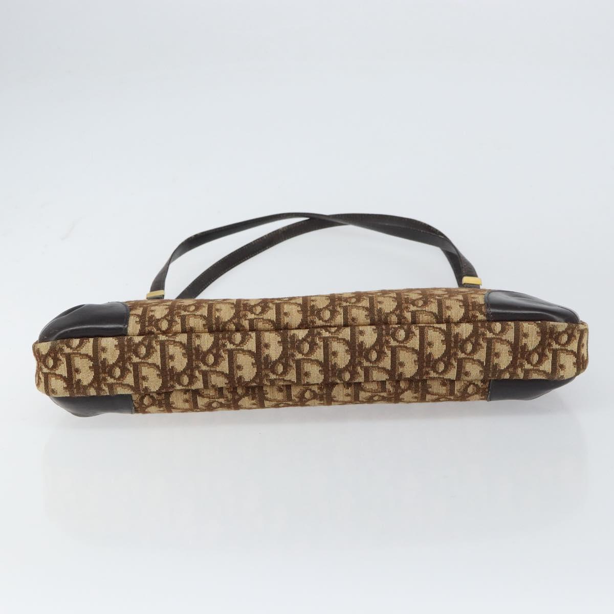 Christian Dior Trotter shoulder bag Canvas, BROWN, CANVAS, Shoulder bag