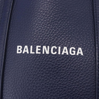 Balenciaga Everyday Tote Leather, Navy, Leather, Tote Bag