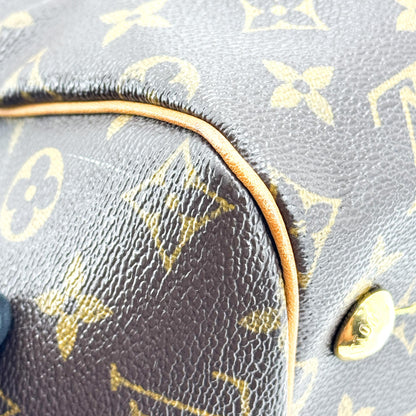 Louis Vuitton Tivoli Monogram Canvas, Brown, Canvas, Handbag
