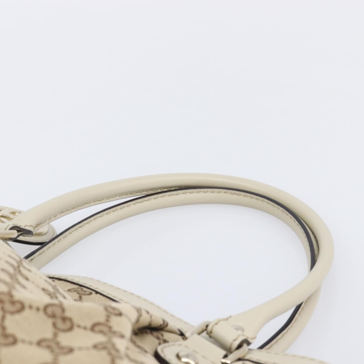 Gucci Sukey Top Handle GG Canvas, Beige, Canvas, Tote Bag