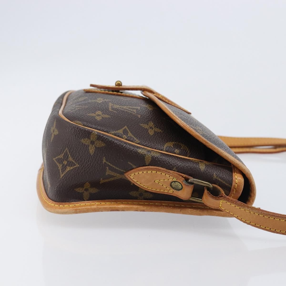 Louis Vuitton Sac Gibeciere Messenger Monogram Canvas, Brown, Canvas, Shoulder Bag