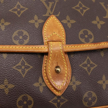 Louis Vuitton Sac Gibeciere Messenger Monogram Canvas, Brown, Canvas, Shoulder Bag