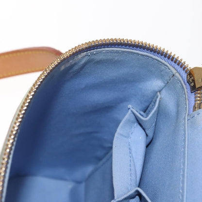 Louis Vuitton Sullivan Monogram Vernis, Blue, Patent Leather, Shoulder Bag