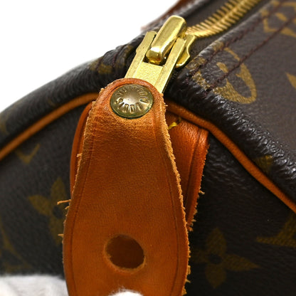 Louis Vuitton Speedy Monogram, Brown, Canvas, Handbag