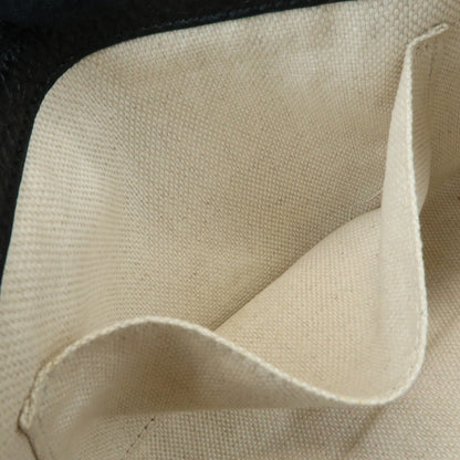 Gucci Soho Clutch Leather, Black, Leather, Clutch