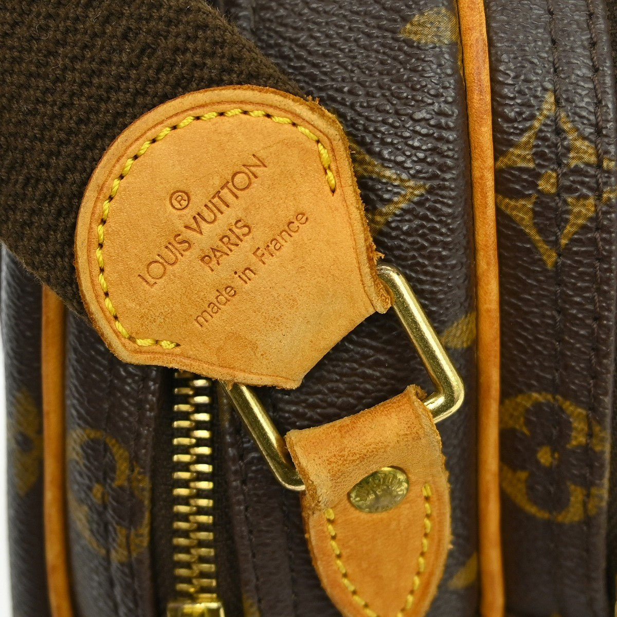Louis Vuitton Reporter Monogram, Brown, Canvas, Shoulder Bag