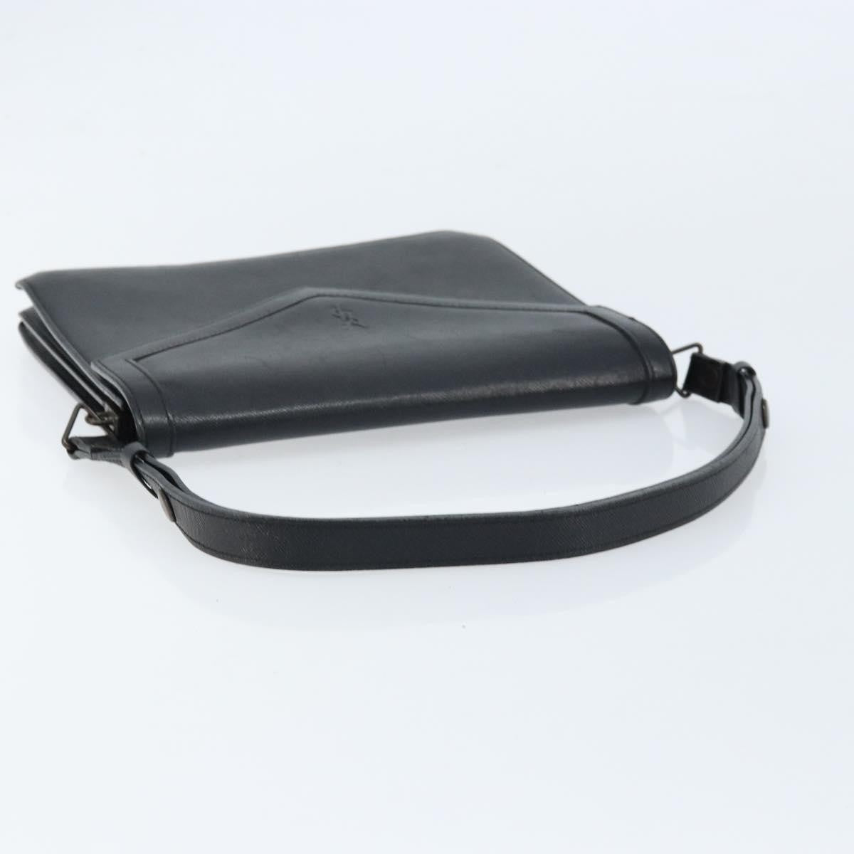 Saint Laurent Vintage Leather, Black, Leather, Handbag