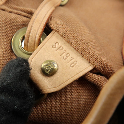 Louis Vuitton Vintage Montsouris Monogram Canvas, Brown, Canvas, Backpack