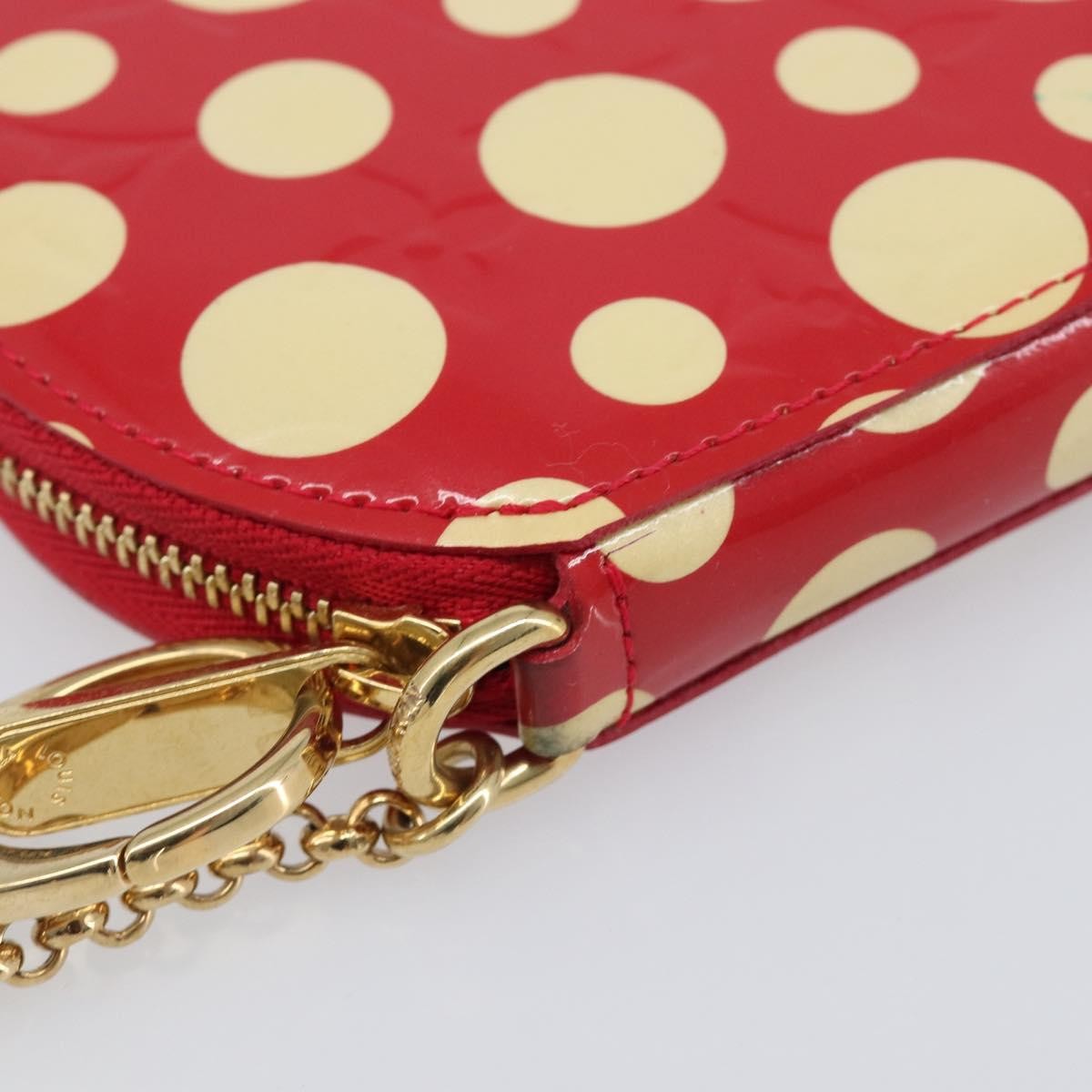 Louis Vuitton Boite Chapeau Coin Purse Patent Leather, Red, Patent Leather, Wallet