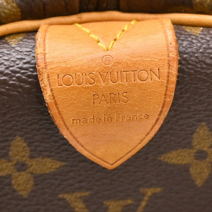 Louis Vuitton Keepall Canvas, Brown, Canvas, Travel Bag