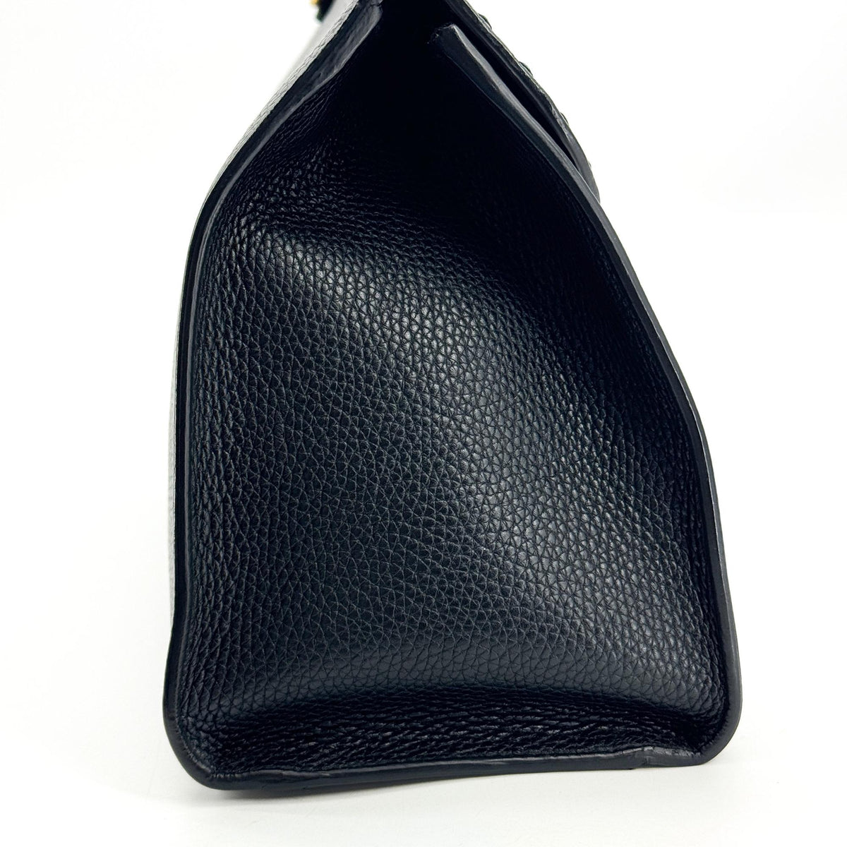 Gucci GG Marmont Top Handle Leather, Black, Leather, Handbag
