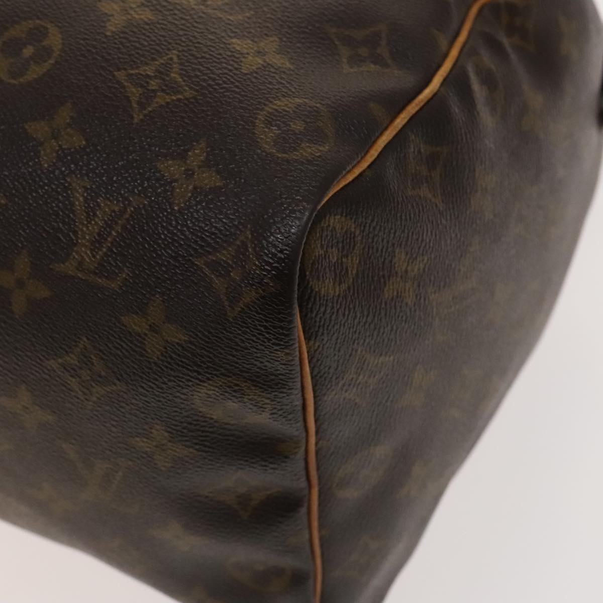 Louis Vuitton Speedy Handbag Monogram Canvas, BROWN, CANVAS, Handbag