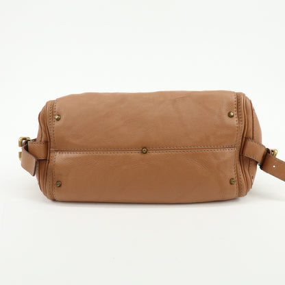Chloe Paddington Leather, Brown, Leather, Tote Bag