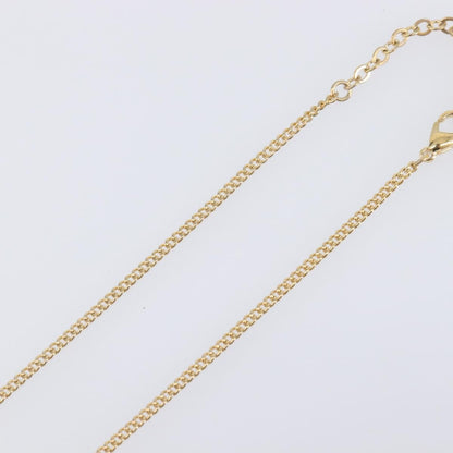 Christian Dior Clair D Lune Pendant Metal with Crystals, Gold, Metal, Necklace