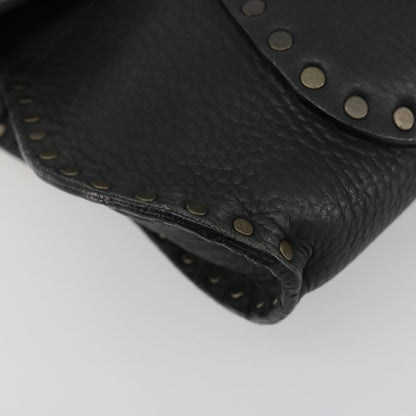 Gucci Shoulder Leather, Black, Leather, Shoulder Bag