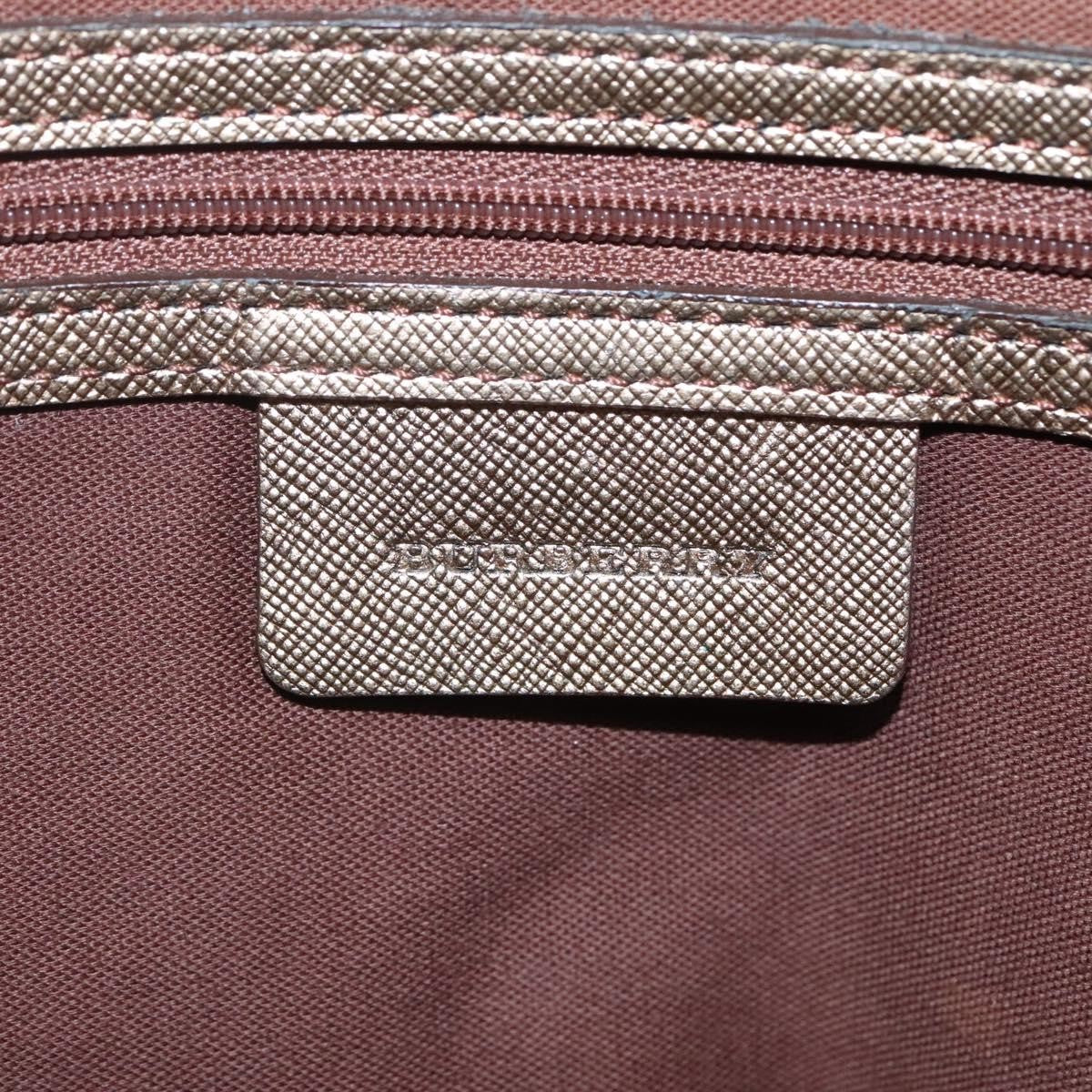 Burberry Nova Check Tote Canvas and Leather, Beige, Canvas, Tote Bag