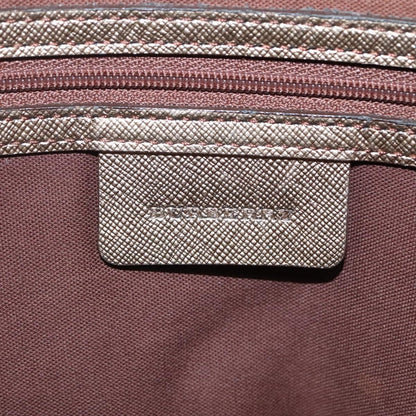 Burberry Nova Check Tote Canvas and Leather, Beige, Canvas, Tote Bag