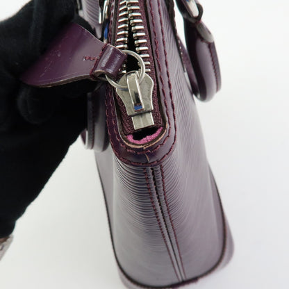 Louis Vuitton Lockit Epi Leather, Purple, Leather, Handbag