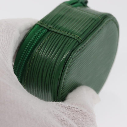 Louis Vuitton Ecrin Bijoux Epi Leather, Green, Leather, Jewelry Set