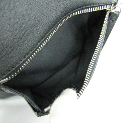 Fendi By The Way Leather with Crystals, Black, Leather, Backpack