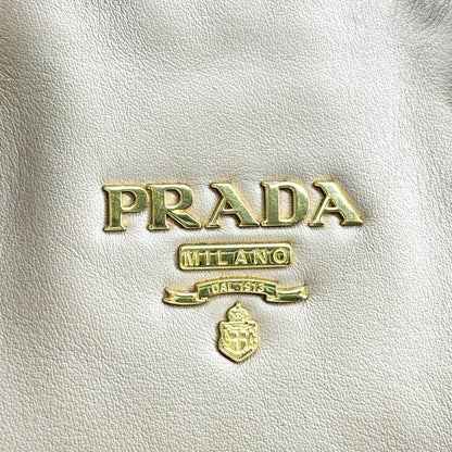 Prada Prada Vitello Phenix Leather Tote Bag Black Large phenix leather, Brown, Leather, Tote Bag