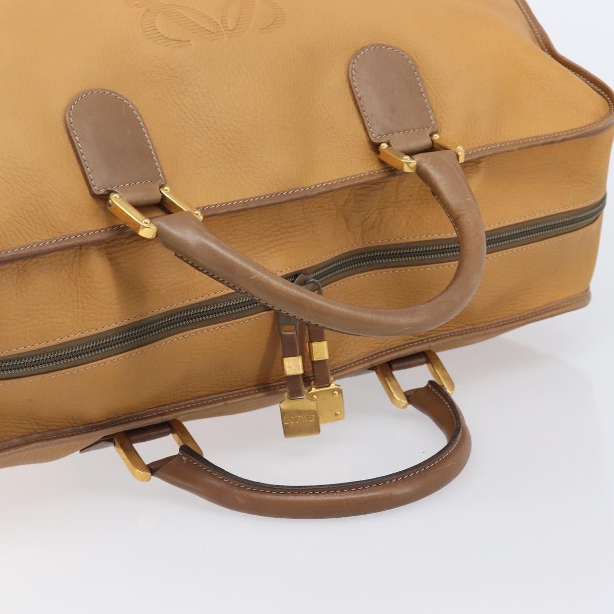 Loewe Amazona Leather, Beige, Leather, Handbag