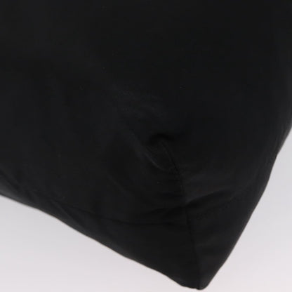 Celine Circle logo Nylon, Black, Nylon, Tote Bag