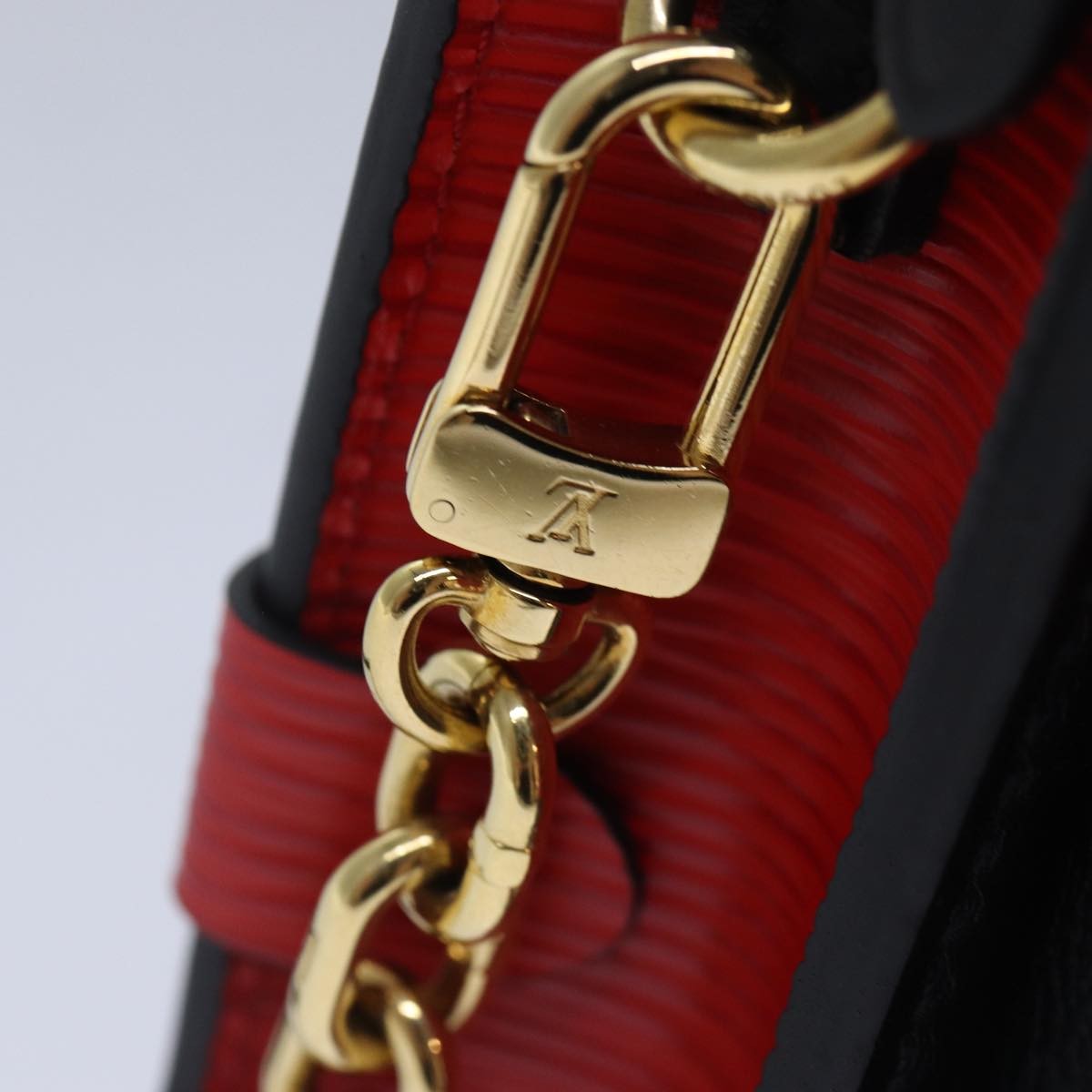 Louis Vuitton Trunk Clutch Epi Leather, Red, Leather, Shoulder Bag