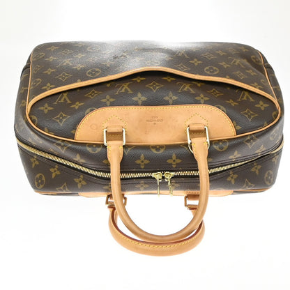 Louis Vuitton Deauville Monogram, Brown, Canvas, Handbag