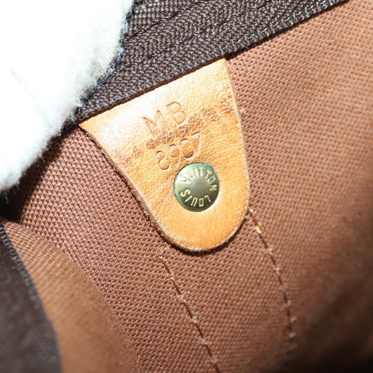 Louis Vuitton Keepall Monogram Canvas, Brown, Canvas, Travel Bag