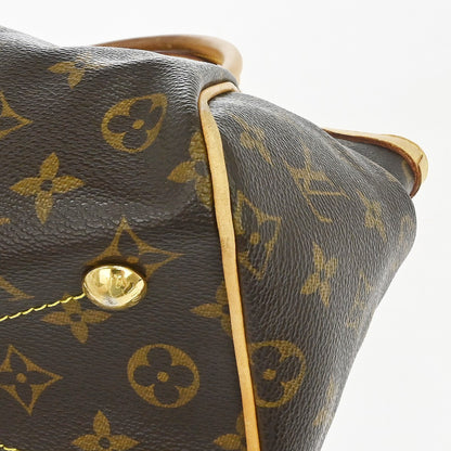 Louis Vuitton Tivoli Monogram, Brown, Canvas, Handbag