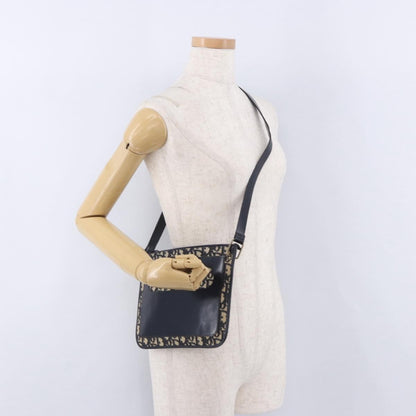 Christian Dior Trotter shoulder Canvas, Navy, Canvas, Handbag