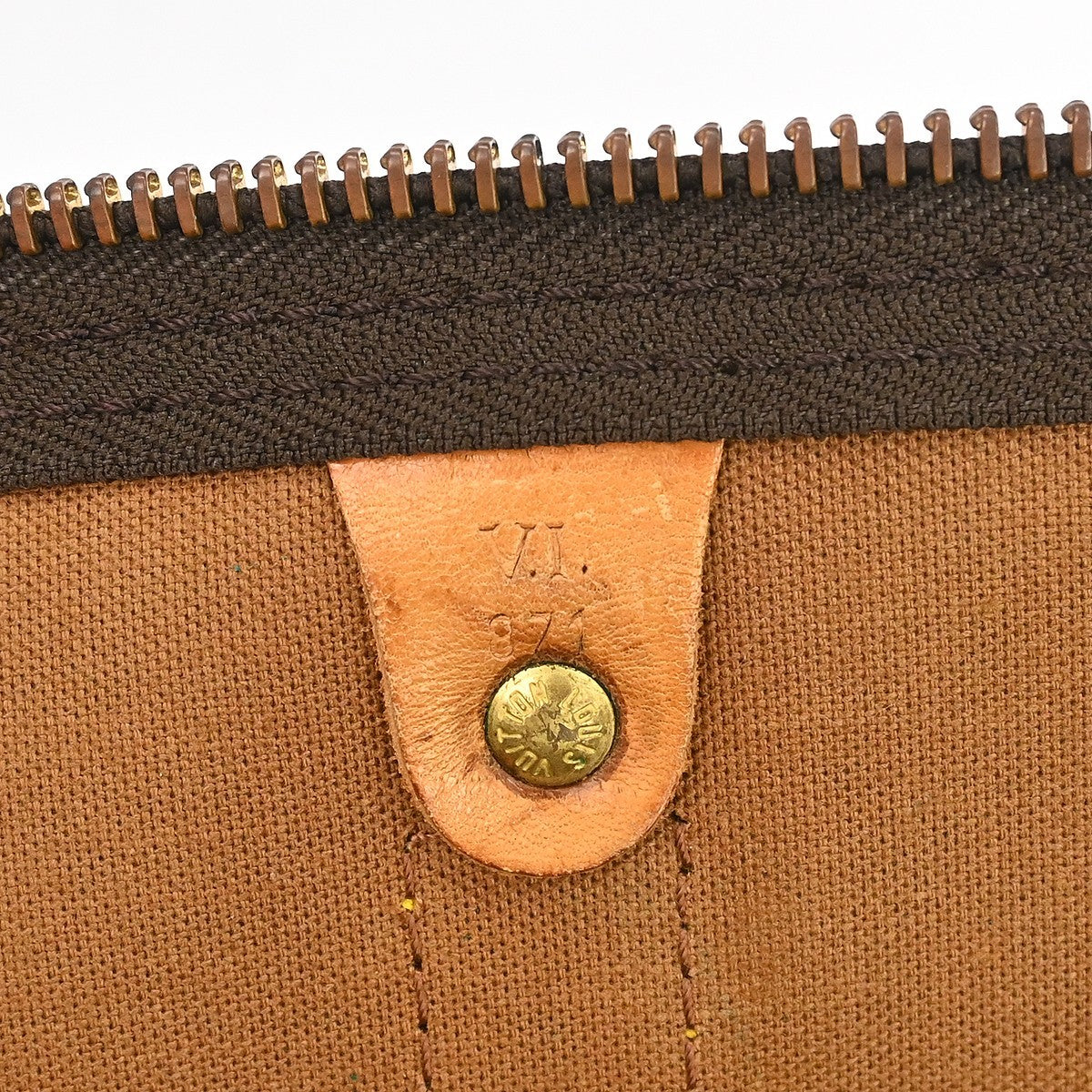 Louis Vuitton Keepall Monogram Canvas, Brown, Canvas, Travel Bag