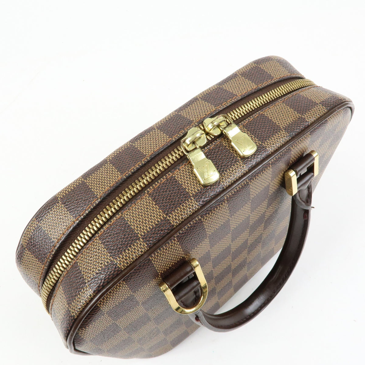 Louis Vuitton Sarria Damier, Brown, Canvas, Handbag