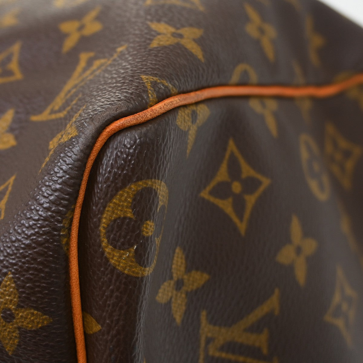 Louis Vuitton Keepall Monogram Canvas, Brown, Canvas, Travel Bag