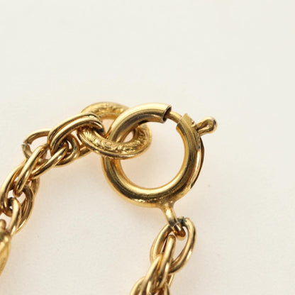 Chanel CC Pendant Metal with Crystals, Gold, Metal, Necklace