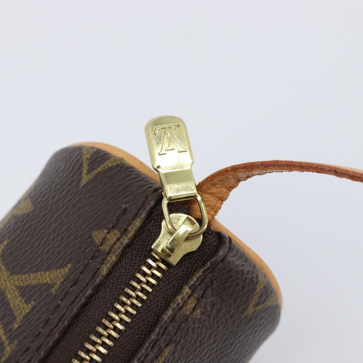 Louis Vuitton Papillon Pochette Monogram Canvas, Brown, Canvas, Clutch