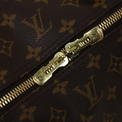 Louis Vuitton Keepall Bag Monogram Canvas, BROWN, CANVAS, Travel bag